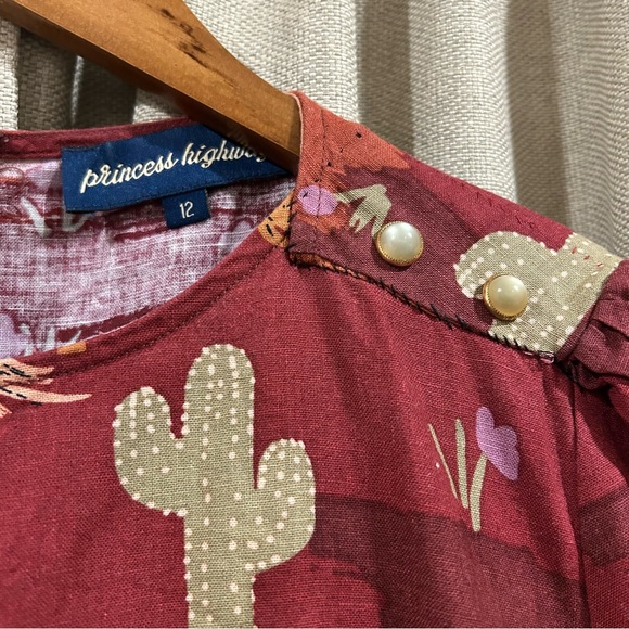 Princess Highway Horse Print Dress - Picture 3 of 4